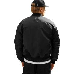 Belier Black Bomber Jacket< Coats & Jackets