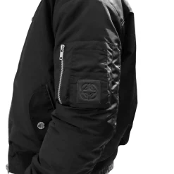 Belier Black Bomber Jacket< Coats & Jackets