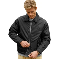 Belier Black Oversized Nylon Coach Jacket< Coats & Jackets