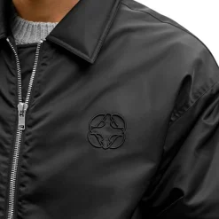 Belier Black Oversized Nylon Coach Jacket< Coats & Jackets