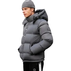 Belier Charcoal Puffer Jacket< Coats & Jackets