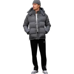 Belier Charcoal Puffer Jacket< Coats & Jackets
