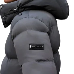Belier Charcoal Puffer Jacket< Coats & Jackets