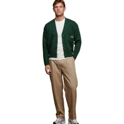 Belier Green Relaxed Fit Knitted Cardigan< Sweatshirts & Hoodies