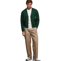 Belier Green Relaxed Fit Knitted Cardigan< Sweatshirts & Hoodies