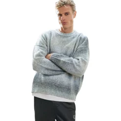 Belier Ice Grey Ombre Knit Sweatshirt< Sweatshirts & Hoodies