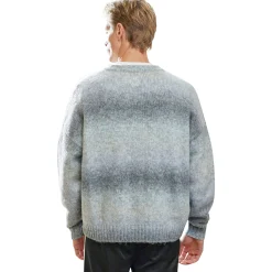 Belier Ice Grey Ombre Knit Sweatshirt< Sweatshirts & Hoodies