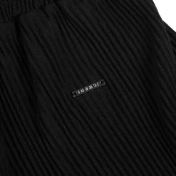Belier Pleated Black Resort Shirt & Shorts< Shorts|Shirts