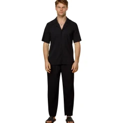 Belier Pleated Black Resort Shirt & Shorts< Shorts|Shirts