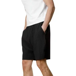 Belier Pleated Black Resort Shirt & Shorts< Shorts|Shirts