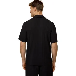 Belier Pleated Black Resort Shirt & Shorts< Shorts|Shirts