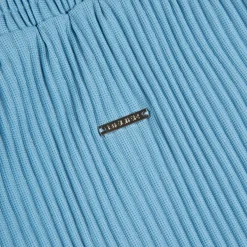 Belier Pleated Light Blue Resort Shirt & Shorts< Shorts|Shirts