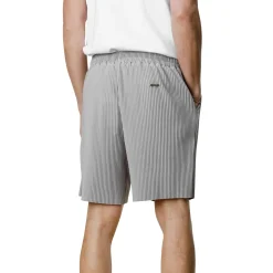 Belier Pleated Light Grey Resort Shirt & Shorts< Shorts|Shirts