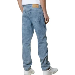 Belier Straight Leg Jeans Washed Blue< Jeans|Bottoms