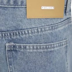 Belier Straight Leg Jeans Washed Blue< Jeans|Bottoms