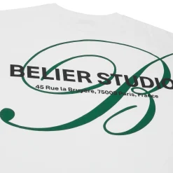 Belier White Initial Studio T Shirt< T-shirts