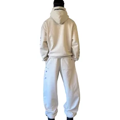 Broken Planet Market Broken Planet All The Stars Ivory White Hoodie< Sweatshirts & Hoodies