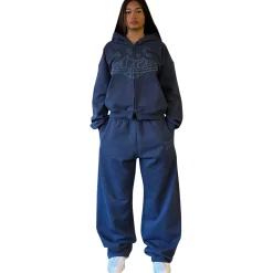 Broken Planet Market Broken Planet Basics Straight Leg Deep Navy Sweatpants< Bottoms|Matching Sets