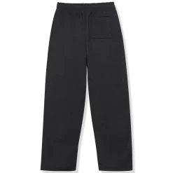Broken Planet Market Broken Planet Basics Straight Leg Washed Midnight Black Sweatpants< Bottoms|Sweatpants