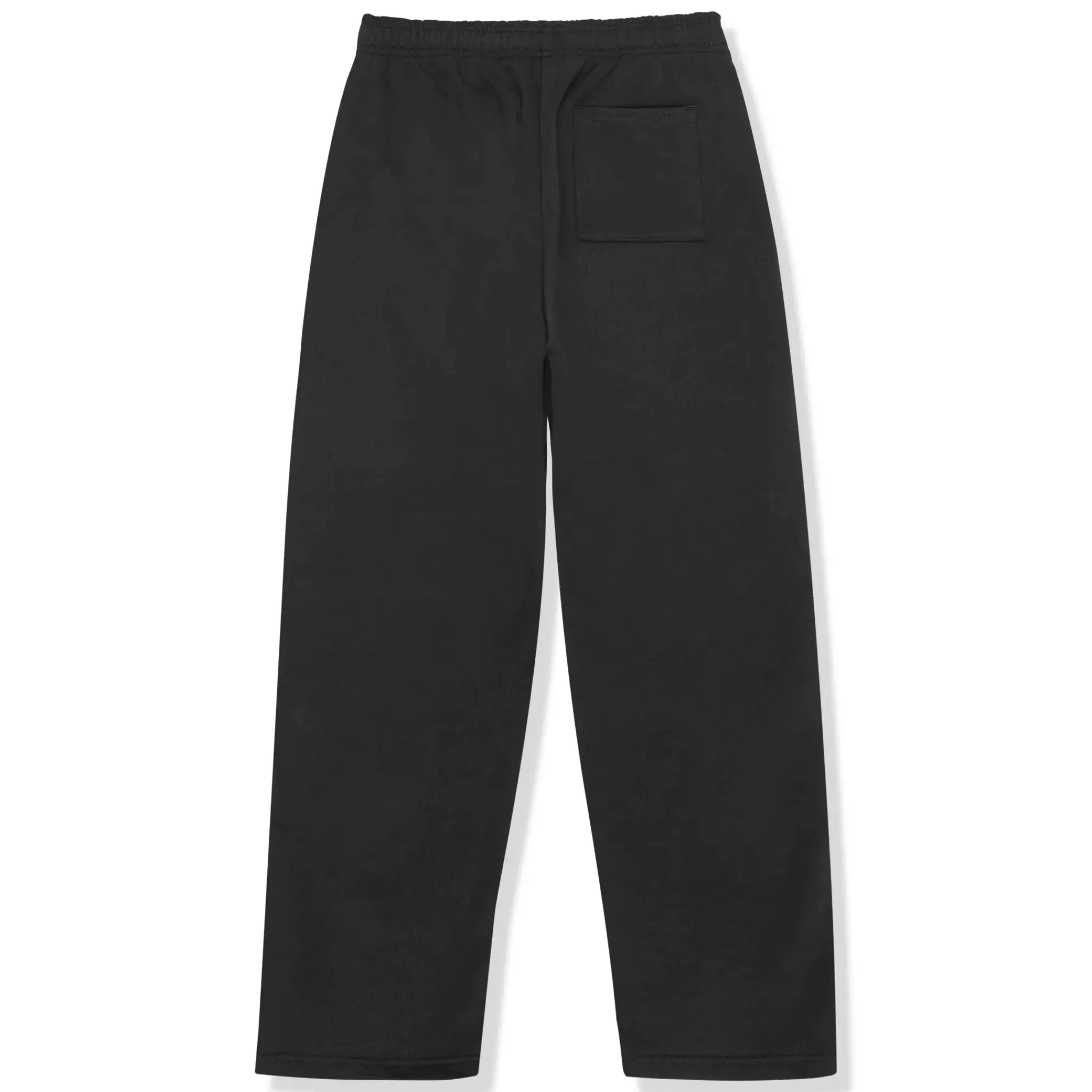Broken Planet Market Broken Planet Basics Straight Leg Washed Midnight Black Sweatpants< Bottoms|Sweatpants