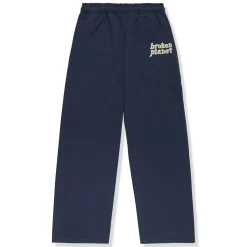 Broken Planet Market Broken Planet Basics Straight Leg Outer Space Blue Sweatpants< Bottoms|Sweatpants