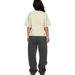 Broken Planet Market Broken Planet Basics Straight Leg Washed Soot Black Sweatpants< Bottoms|Sweatpants
