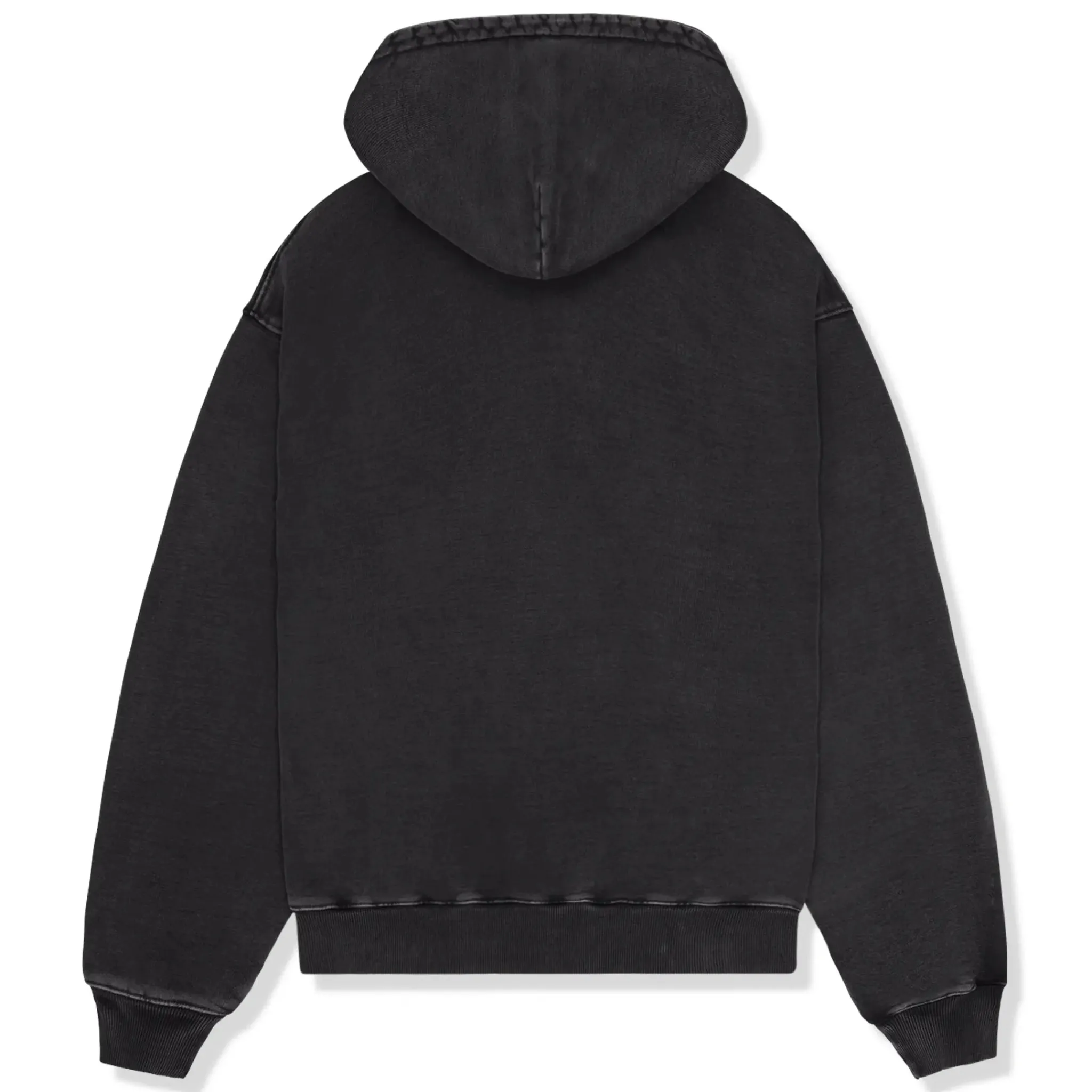 Broken Planet Market Broken Planet Basics Washed Midnight Black Hoodie< Sweatshirts & Hoodies