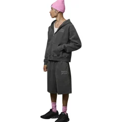 Broken Planet Market Broken Planet Basics Washed Soot Black Shorts< Shorts