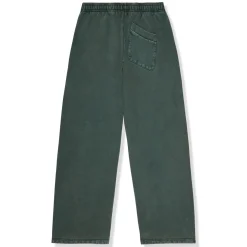 Broken Planet Market Broken Planet Basics Wide Leg Washed Emerald Sweatpants< Sweatpants|Bottoms