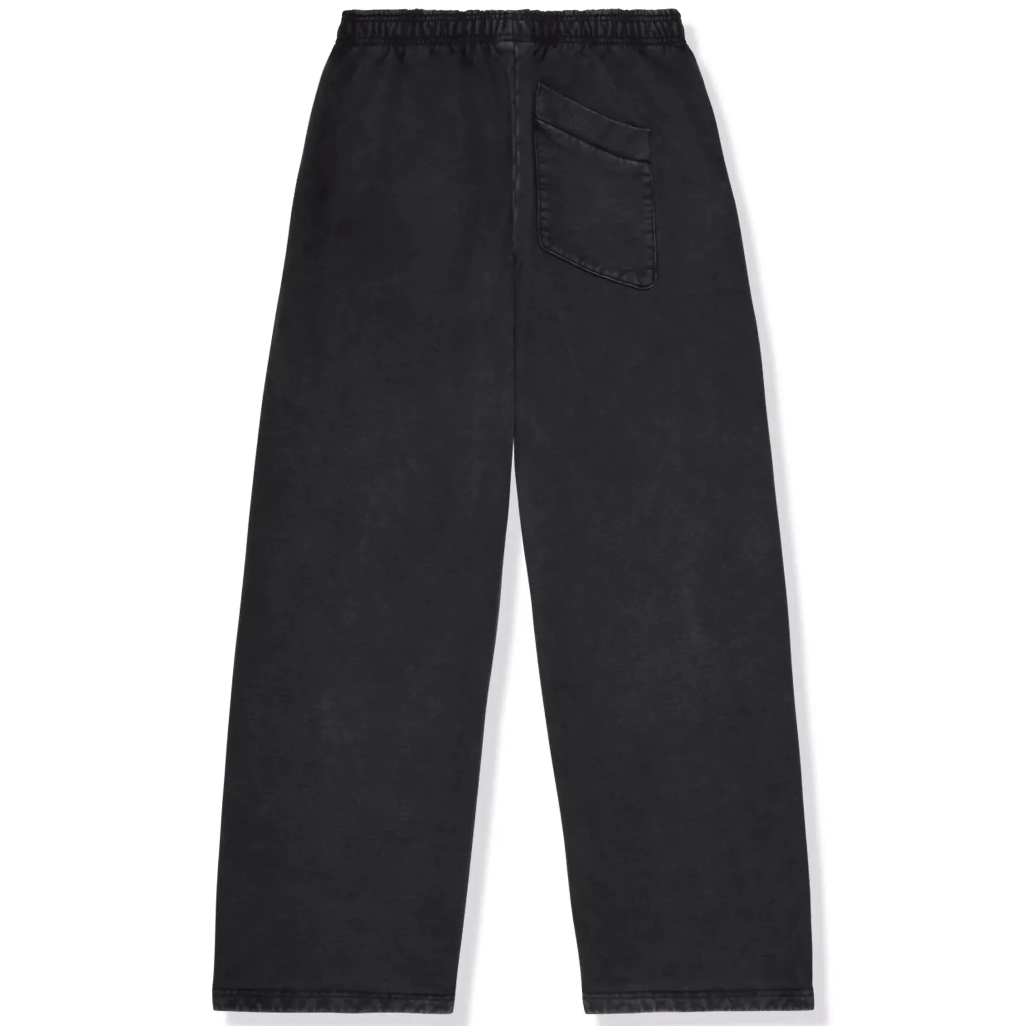 Broken Planet Market Broken Planet Basics Wide Leg Washed Midnight Black Sweatpants< Bottoms|Sweatpants