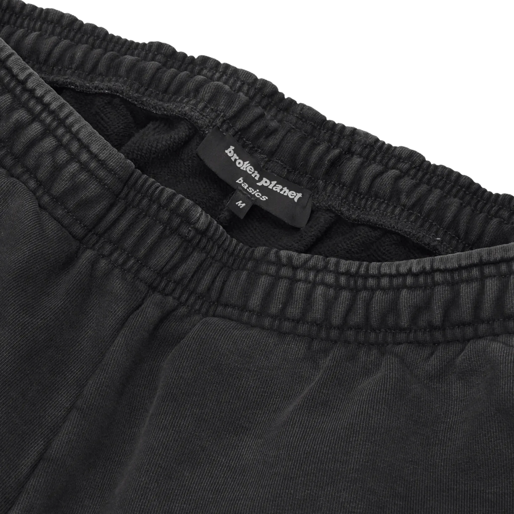 Broken Planet Market Broken Planet Basics Wide Leg Washed Midnight Black Sweatpants< Bottoms|Sweatpants