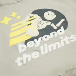 Broken Planet Market Broken Planet Beyond The Limits Hoodie Stone Grey< Sweatshirts & Hoodies