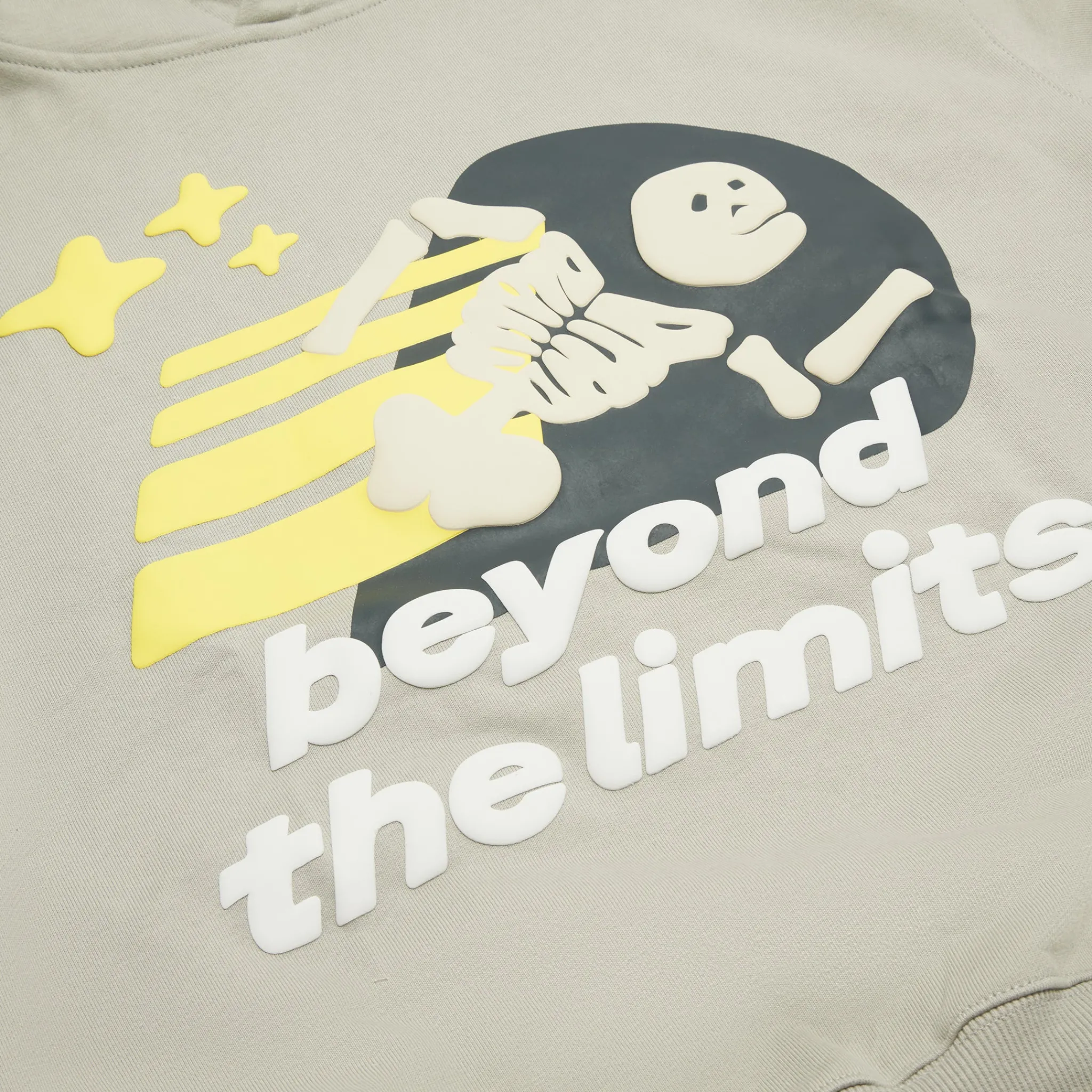 Broken Planet Market Broken Planet Beyond The Limits Hoodie Stone Grey< Sweatshirts & Hoodies