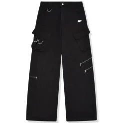 Broken Planet Market Broken Planet Black Cargo Pants< Cargo Pants|Bottoms