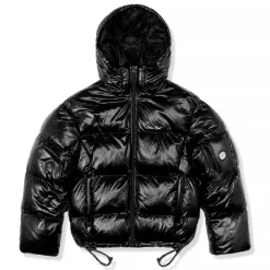 Broken Planet Market Broken Planet Black Puffer Jacket< Coats & Jackets