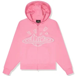 Broken Planet Market Broken Planet Candy Pink Zip-Up Hoodie< Sweatshirts & Hoodies