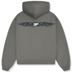 Broken Planet Market Broken Planet Chaos Gunmetal Grey Hoodie< Sweatshirts & Hoodies