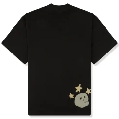 Broken Planet Market Broken Planet Cosmic Peaks Soot Black T Shirt< T-shirts