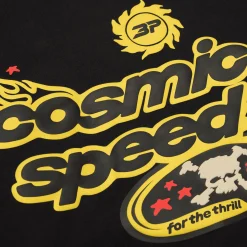 Broken Planet Market Broken Planet Cosmic Speed Midnight Black Hoodie< Sweatshirts & Hoodies