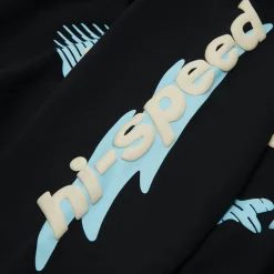 Broken Planet Market Broken Planet Cosmic Speed Hoodie Midnight Black< Sweatshirts & Hoodies