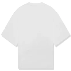 Broken Planet Market Broken Planet Cropped White T Shirt< T-shirts