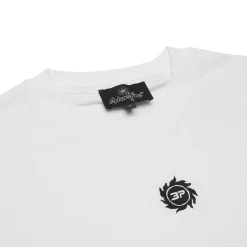 Broken Planet Market Broken Planet Cropped White T Shirt< T-shirts