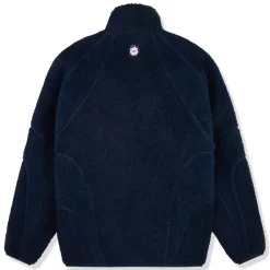 Broken Planet Market Broken Planet Dark Blue Polar Fleece< Coats & Jackets