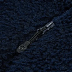 Broken Planet Market Broken Planet Dark Blue Polar Fleece< Coats & Jackets