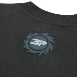 Broken Planet Market Broken Planet Falling Stars Soot Black T Shirt< T-shirts