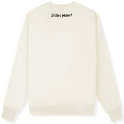 Broken Planet Market Broken Planet Find Your Balance Bone White Crewneck< Sweatshirts & Hoodies