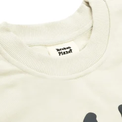 Broken Planet Market Broken Planet Find Your Balance Bone White Crewneck< Sweatshirts & Hoodies