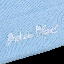 Broken Planet Market Broken Planet Fold Over Light Blue Beanie< Hats & Caps
