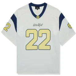 Broken Planet Market Broken Planet Football White Blue Jersey< T-shirts