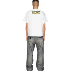 Broken Planet Market Broken Planet In Case Of Emergency Snow White T Shirt< T-shirts